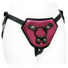 Shiny Pink Bronco Strap On - Neoprene Lined Shiny Pink Bronco Strap On - Neoprene Lined
