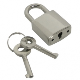 Chrome Finished Square Lock Chrome Finished Square Lock