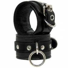 Soft Bondage Cuffs - Leather Lined Soft Bondage Cuffs - Leather Lined