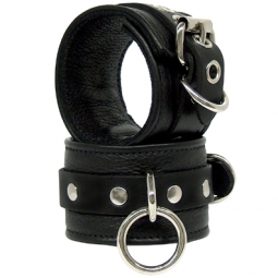 Soft Bondage Cuffs - Leather Lined Soft Bondage Cuffs - Leather Lined