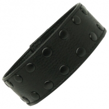 1.5 Inch Wide Armband With Black Rivets 1.5 Inch Wide Armband With Black Rivets