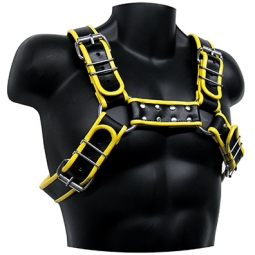 Bulldog Harness - Piping On Edges Bulldog Harness - Piping On Edges