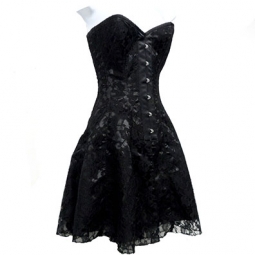 Corset Dress With Built In Long Skirt Corset Dress With Built In Long Skirt