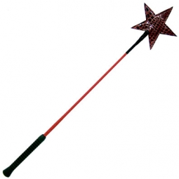 Riding Crop With Cosmo Leather Star Riding Crop With Cosmo Leather Star