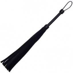 Black Nubuck Leather Flogger Black Nubuck Leather Flogger