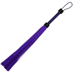 Purple Nubuck Leather Flogger Purple Nubuck Leather Flogger
