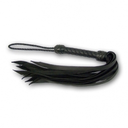 Black Leather Small Flogger Black Leather Small Flogger