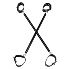 X Spreader Bar With Leather Cuffs X Spreader Bar With Leather Cuffs