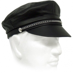 Brando Cap With A Metal Chain Brando Cap With A Metal Chain