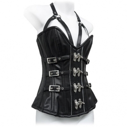 Black Magic Corset In PVC Black Magic Corset In PVC
