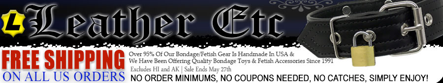Leather Etc; Buy All Your Fetish and Bondage Gear At Low Prices