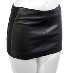 Micro Mini Skirt With Elastic Sides Micro Mini Skirt With Elastic Sides