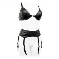 Black Leather Garter Belt Black Leather Garter Belt