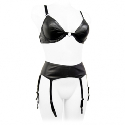 Black Leather Garter Belt Black Leather Garter Belt