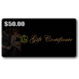$50 Gift Certificate $50 Gift Certificate