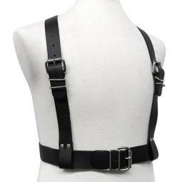Black Leather Suspender Harness Black Leather Suspender Harness