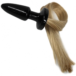 Ponytail Anal Plug - Blondie Ponytail Anal Plug - Blondie