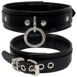 1.5 Inch Wide Garment Leather Collar 1.5 Inch Wide Garment Leather Collar