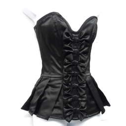 Satin Bow Tie Corset Satin Bow Tie Corset