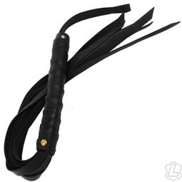 Flogger With Leather Wrapped Handle Flogger With Leather Wrapped Handle