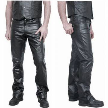 Black Leather Pants