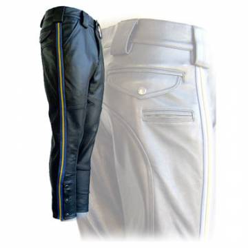 Highway Patrol Pants In Leather