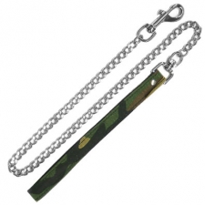 Camouflage Garment And Chain Leash Camouflage Garment And Chain Leash