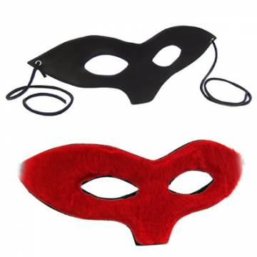 Fetish Mask With Red Fleece Lining