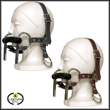 Bit Gag For Bondage | Red | Black