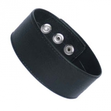 Fetish Armband In Black Leather Fetish Armband In Black Leather