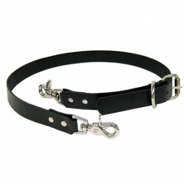 Black Leather Garrison / Sambrown Strap