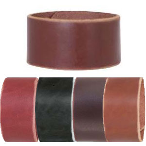 1.25 Inch Wide Plain Wristband