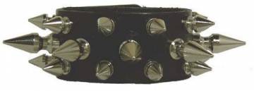 Wristband With Small And Large Spikes