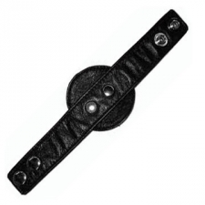 Black Leather Cock Ring Black Leather Cock Ring