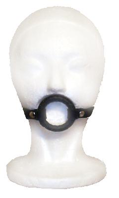Black O Ring Gag For Bondage