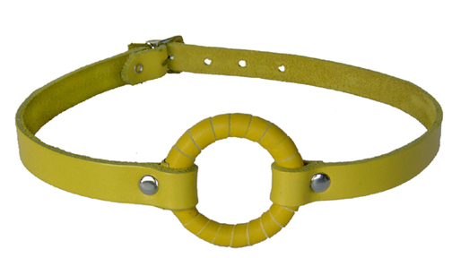 Yellow O Ring Gag For Bondage