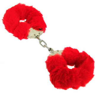 Red Fleece Cuff Covers