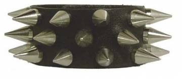Wristband With Cone Spikes