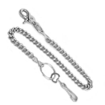 Shiny Metal Wallet Chain