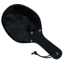 Paddle With Black Leather And Fleece Paddle With Black Leather And Fleece
