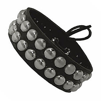 Tie Armband With Round Studs