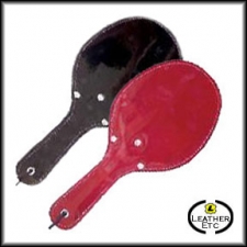 Shiny Patent Leather Bondage Paddle Shiny Patent Leather Bondage Paddle
