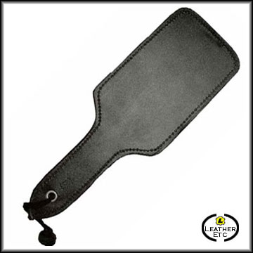 Black Leather Unique Slapper