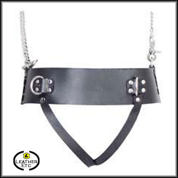 Suspension Belt With Open Crotch