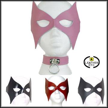 Bat Mask In Genuine Leather