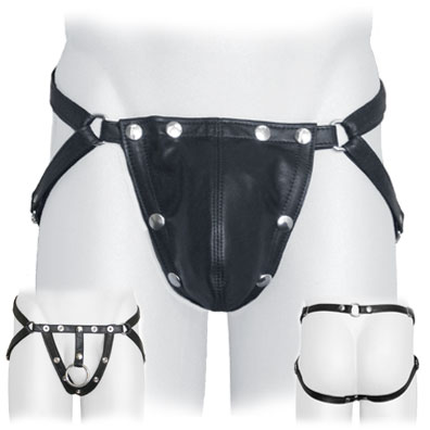 Jock With Cock Ring Strap