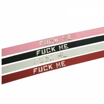 FUCK ME ID Collar