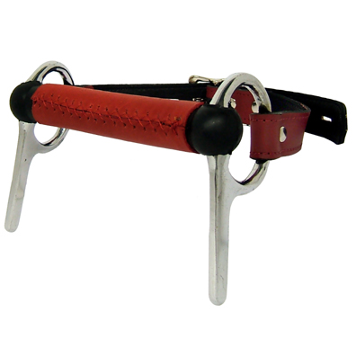 Leather Covered Pony Bit Gag