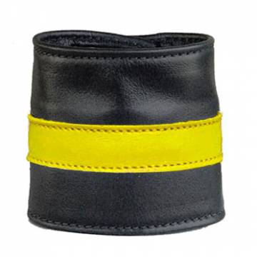 Wrist Wallet | Wristband | With Yellow Stripe