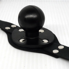 Solid Ball Gag With Locking Buckle Solid Ball Gag With Locking Buckle